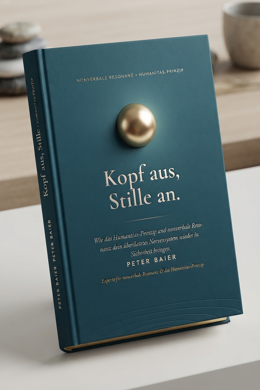 3D-Cover des E-Books Kopf aus, Stille an von Peter Baier